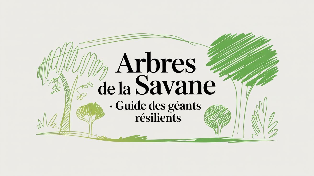Arbres de la savane : guide des géants résilients - Frutopy.fr