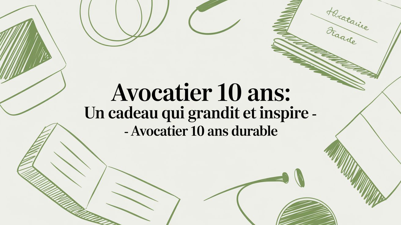 Avocatier 10 ans: le cadeau qui grandit et inspire - Frutopy.fr