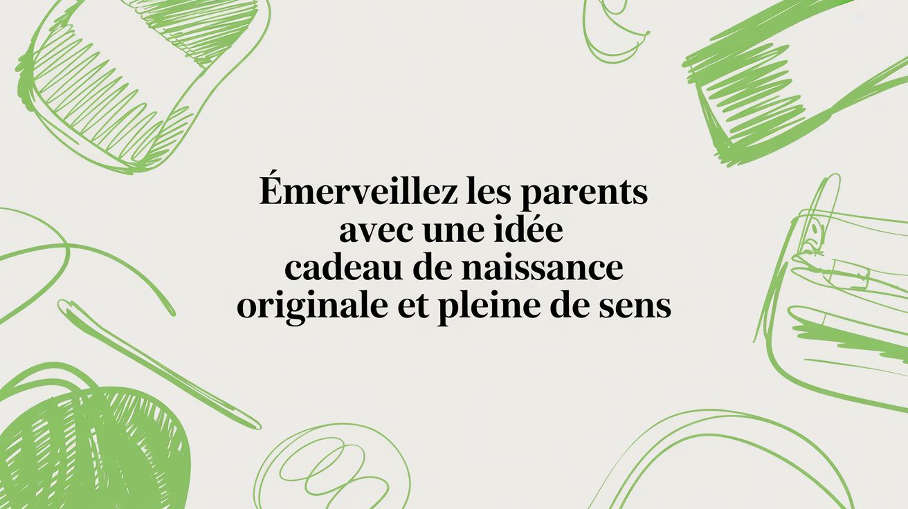 Émerveillez les parents avec une idée cadeau de naissance originale et pleine de sens - Frutopy.fr