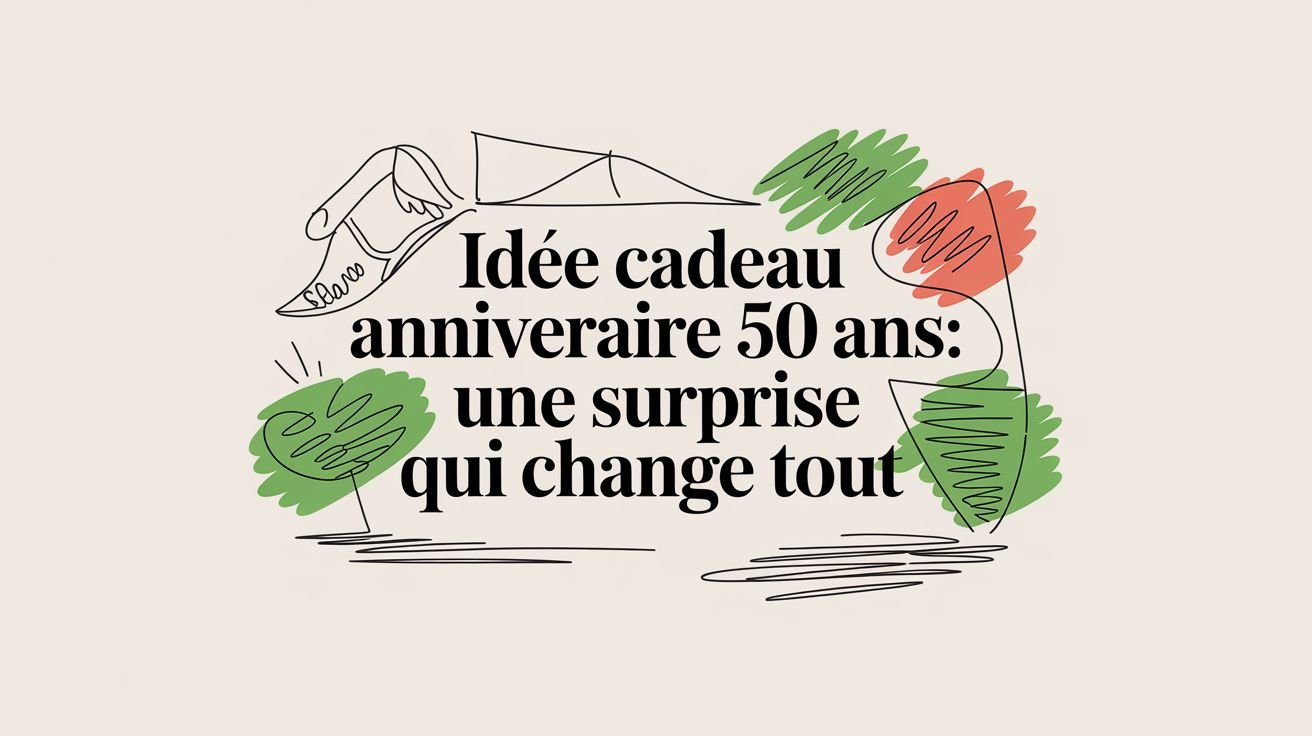 Idée cadeau anniversaire 50 ans : la surprise qui a du sens - Frutopy.fr