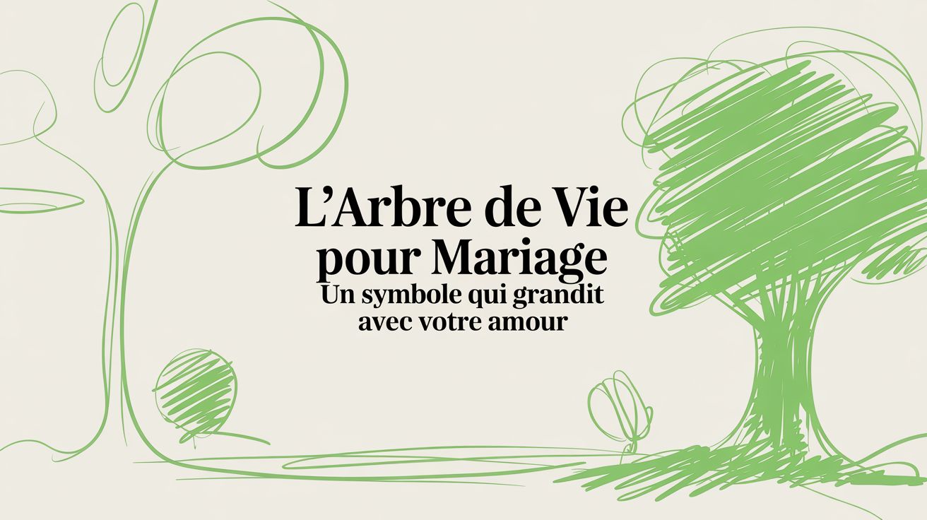 L'arbre de vie pour mariage : le symbole qui grandit avec votre amour - Frutopy.fr