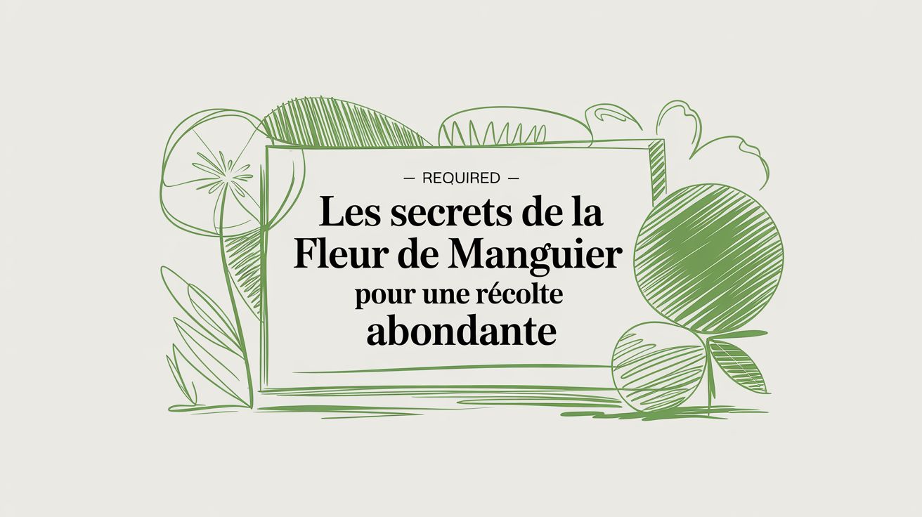 Les secrets de la fleur de manguier : la promesse d'un cadeau qui a du sens - Frutopy.fr
