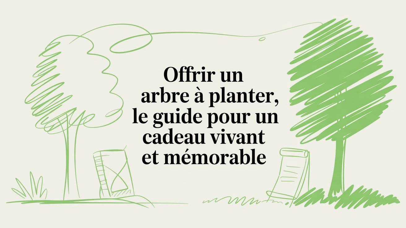 Offrir un arbre à planter, le guide pour un cadeau vivant et mémorable - Frutopy.fr