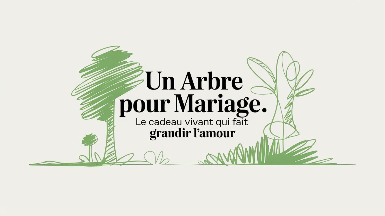 Un arbre pour mariage : le cadeau vivant qui fait grandir l'amour - Frutopy.fr