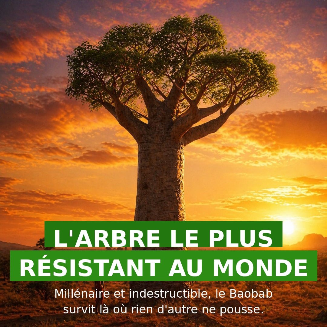 🤎🪵 Baobab Grandidieri - Frutopy.fr