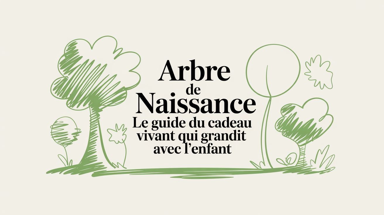 Arbre de naissance : le guide du cadeau vivant qui grandit avec l'enfant - Frutopy.fr