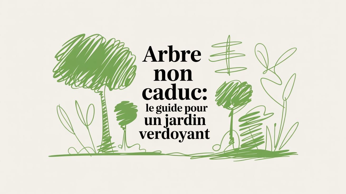 Arbre non caduc : le guide pour un jardin verdoyant - Frutopy.fr