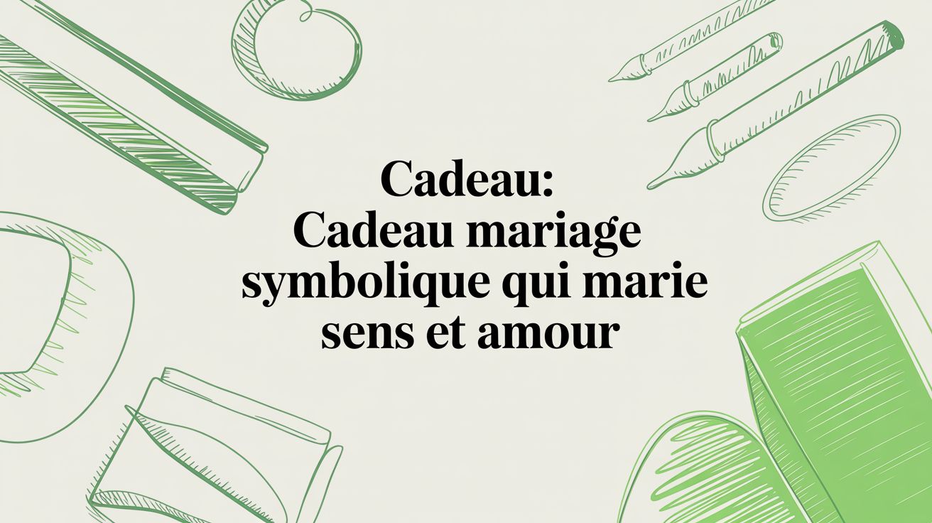 Cadeau Mariage Symbolique : Le Guide pour Offrir un Amour qui Prend Racine - Frutopy.fr