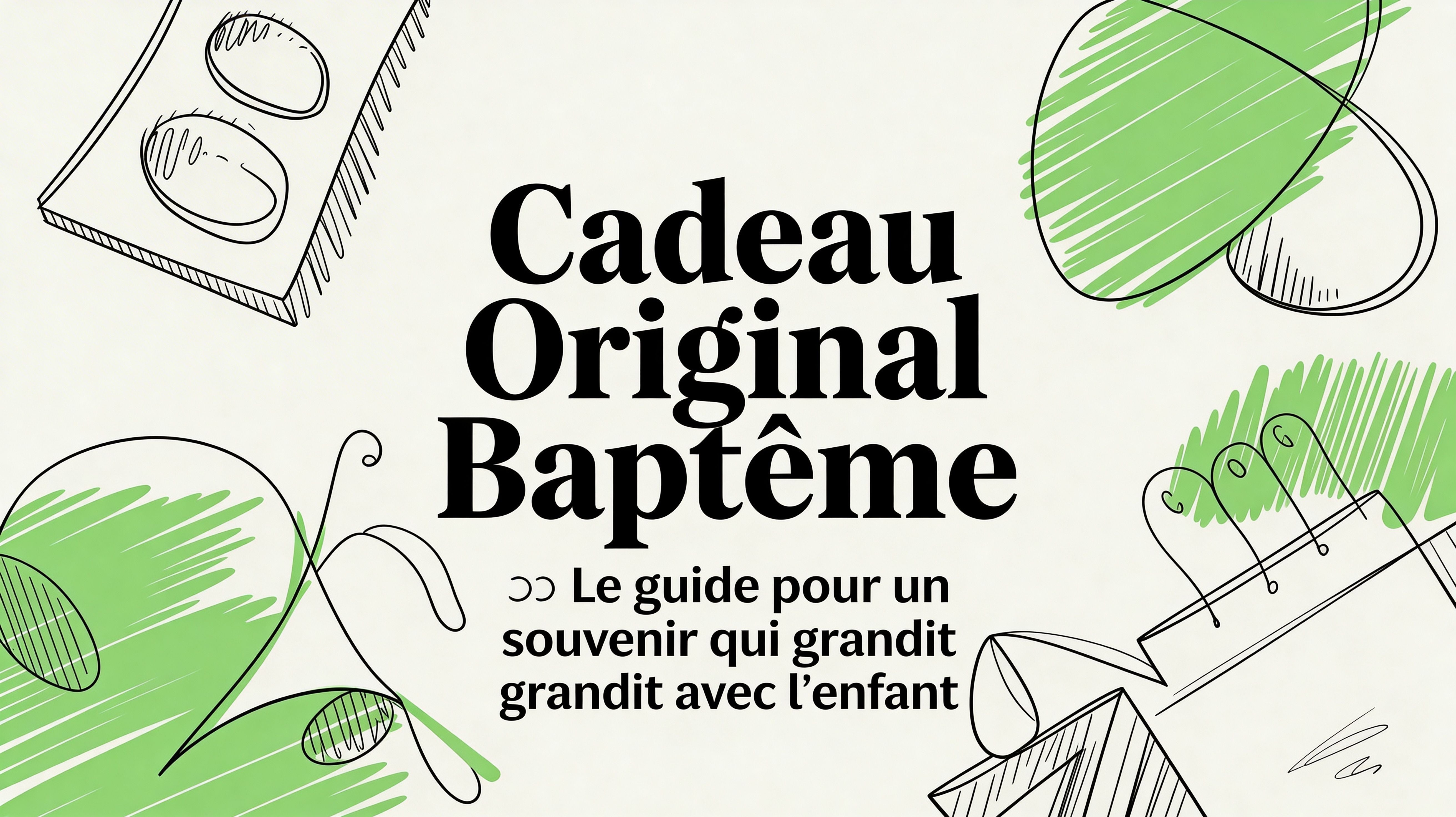 Cadeau original baptême : le guide pour un souvenir qui grandit avec l'enfant - Frutopy.fr