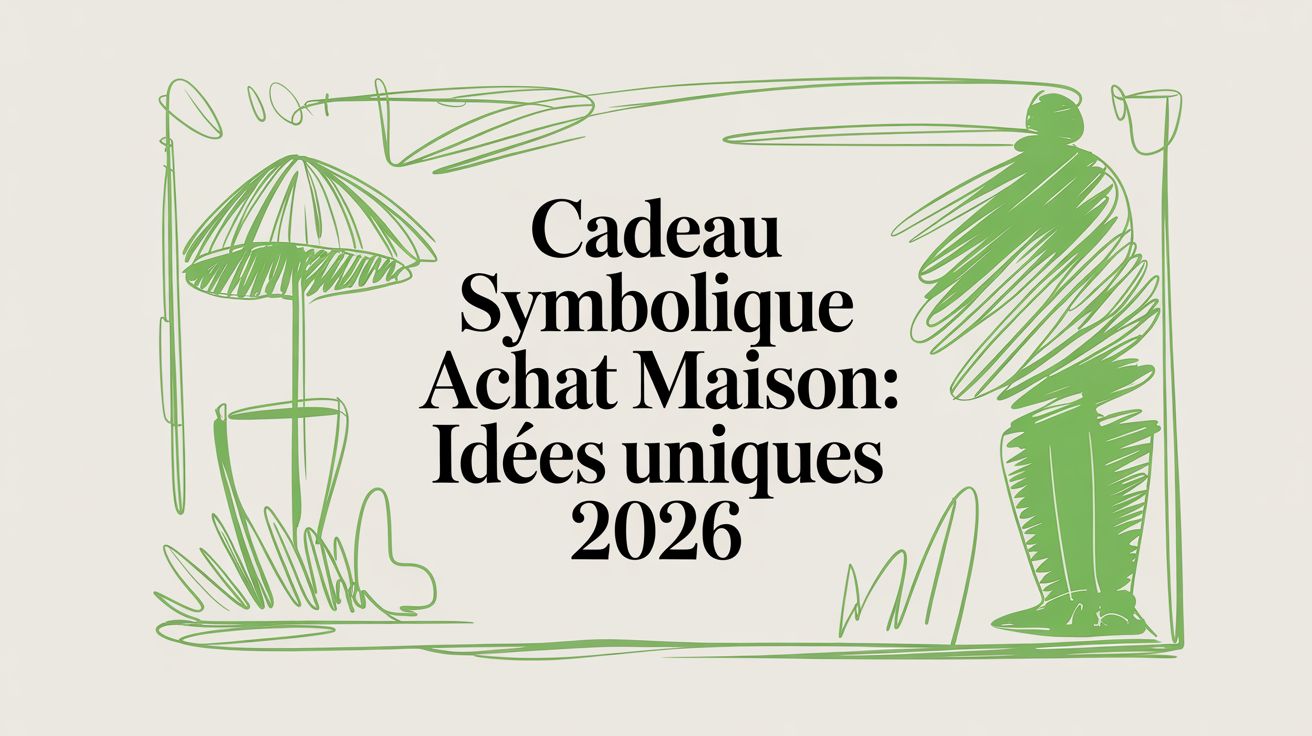 Cadeau Symbolique Achat Maison: Idées Uniques 2026 - Frutopy.fr