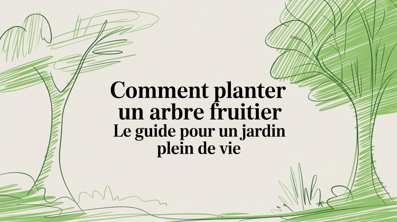 Comment planter un arbre fruitier : le guide pour un cadeau vivant et durable - Frutopy.fr