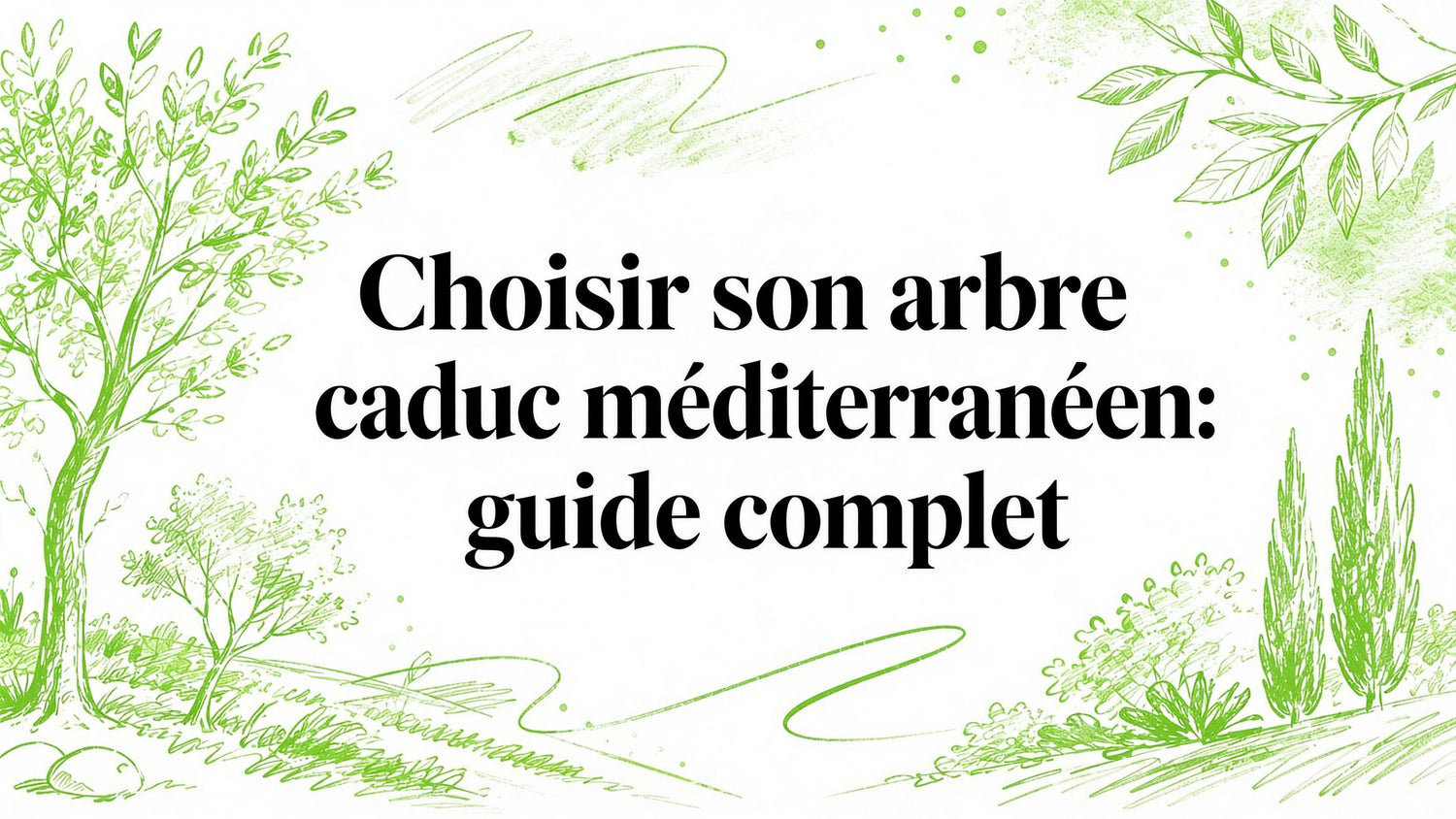 Choisir son arbre caduc méditerranéen: guide complet