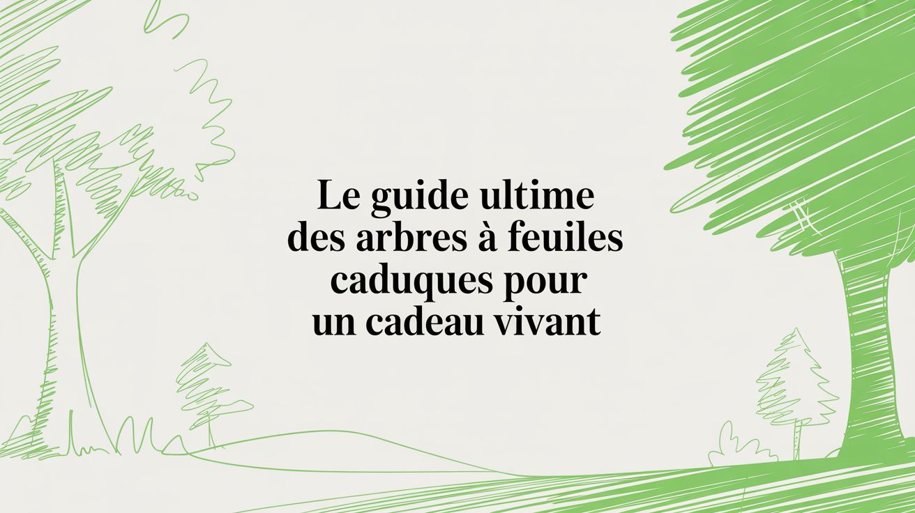 Le guide ultime des arbres à feuilles caduques pour un cadeau vivant - Frutopy.fr