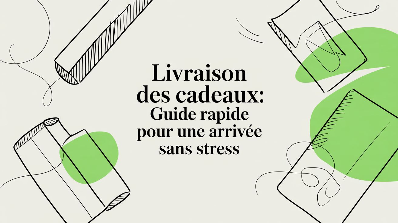 Livraison des cadeaux : Le guide pour offrir une émotion, pas du stress - Frutopy.fr