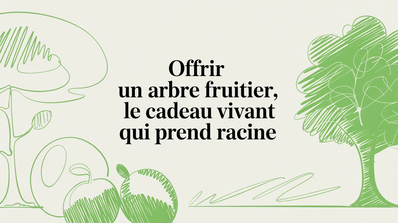Offrir un arbre fruitier : le cadeau vivant qui prend racine et du sens - Frutopy.fr