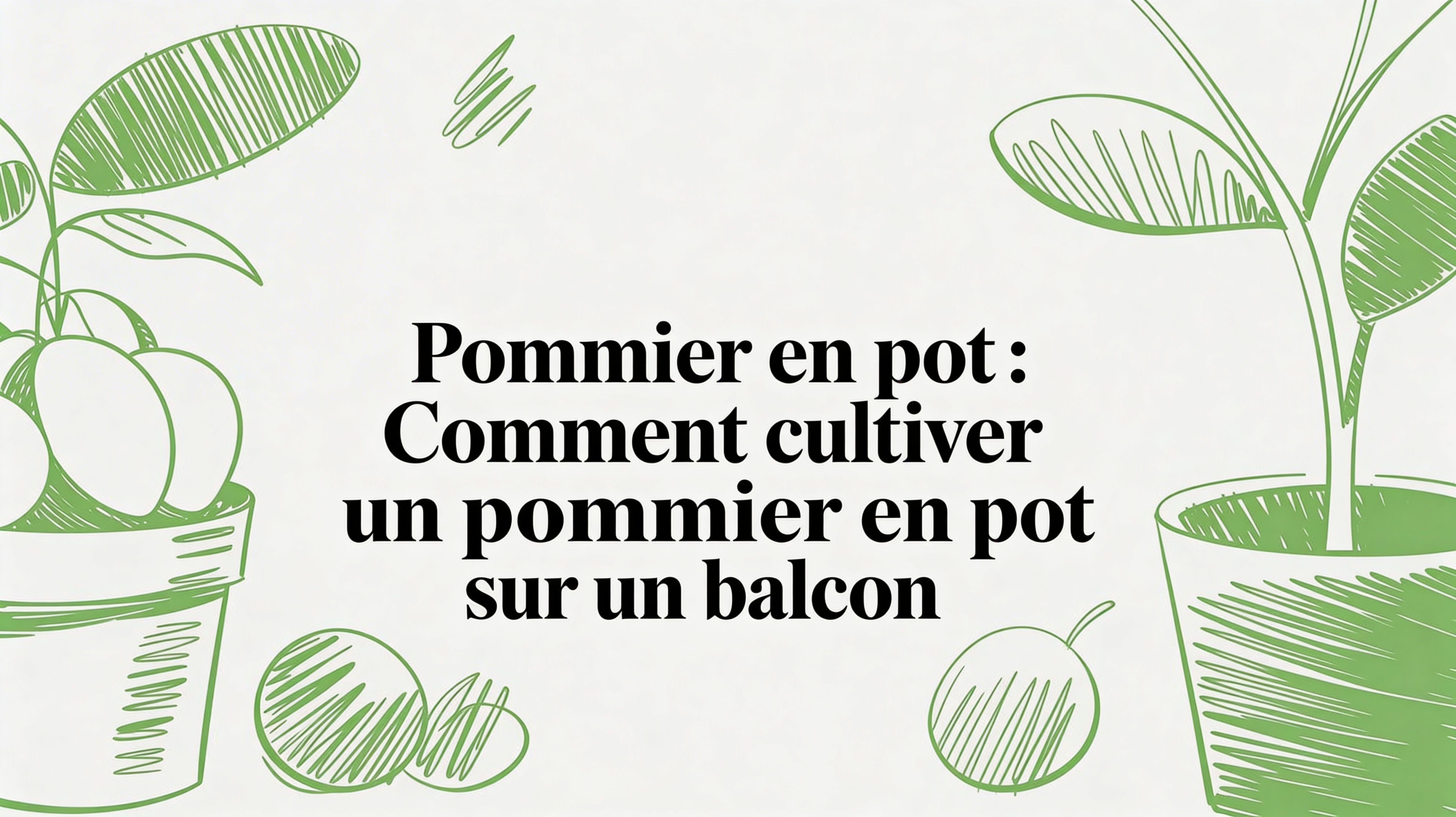 Pommier en pot: le guide complet pour le cultiver sur un balcon - Frutopy.fr