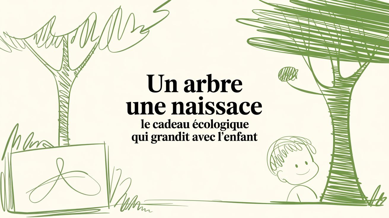 Un Arbre une Naissance : le Cadeau Écologique et Émotionnel qui Grandit avec l'Enfant - Frutopy.fr